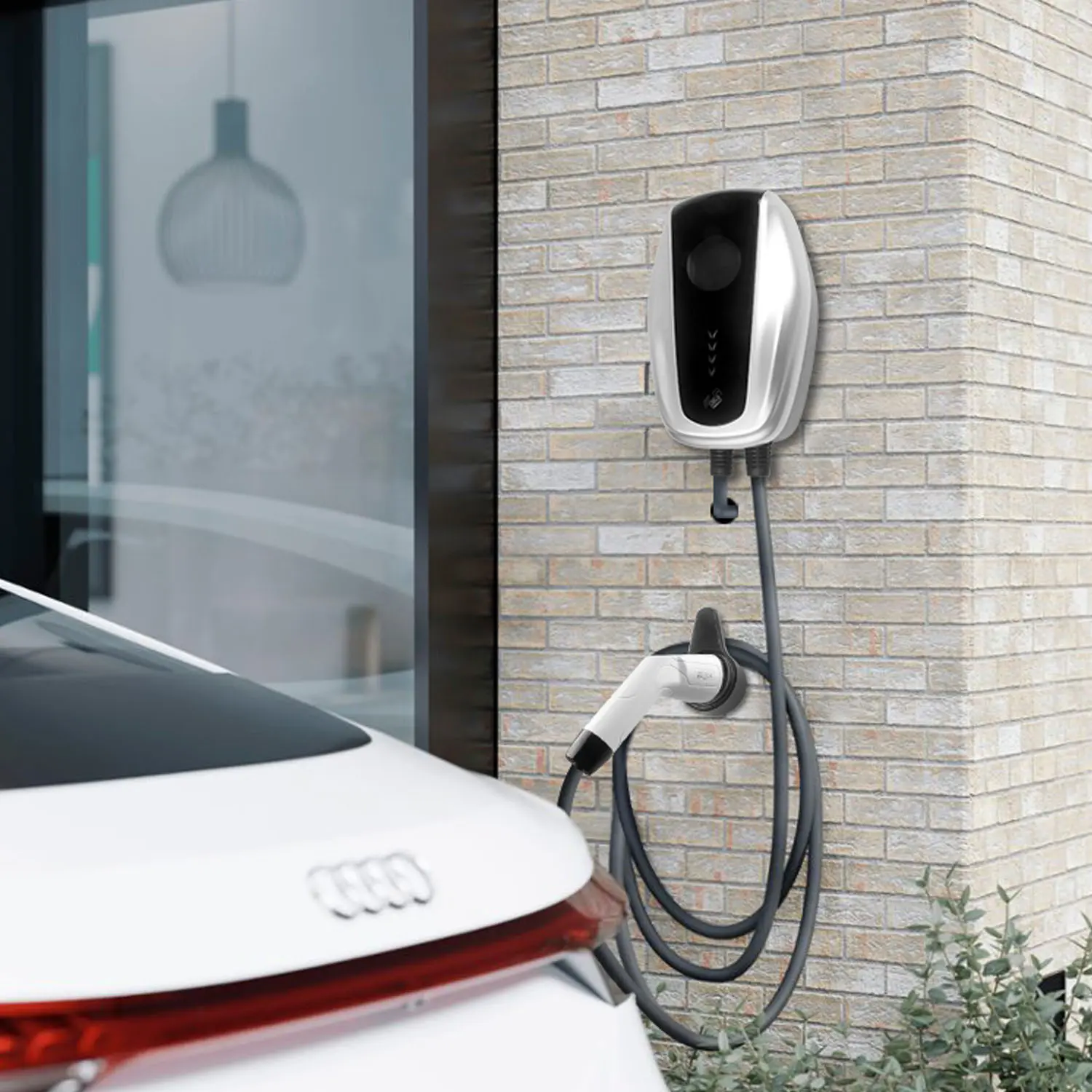 Type 2 Wallbox EV Charging Station - 7KW Electric Vehicle Charging Solution 4) (3)t8d